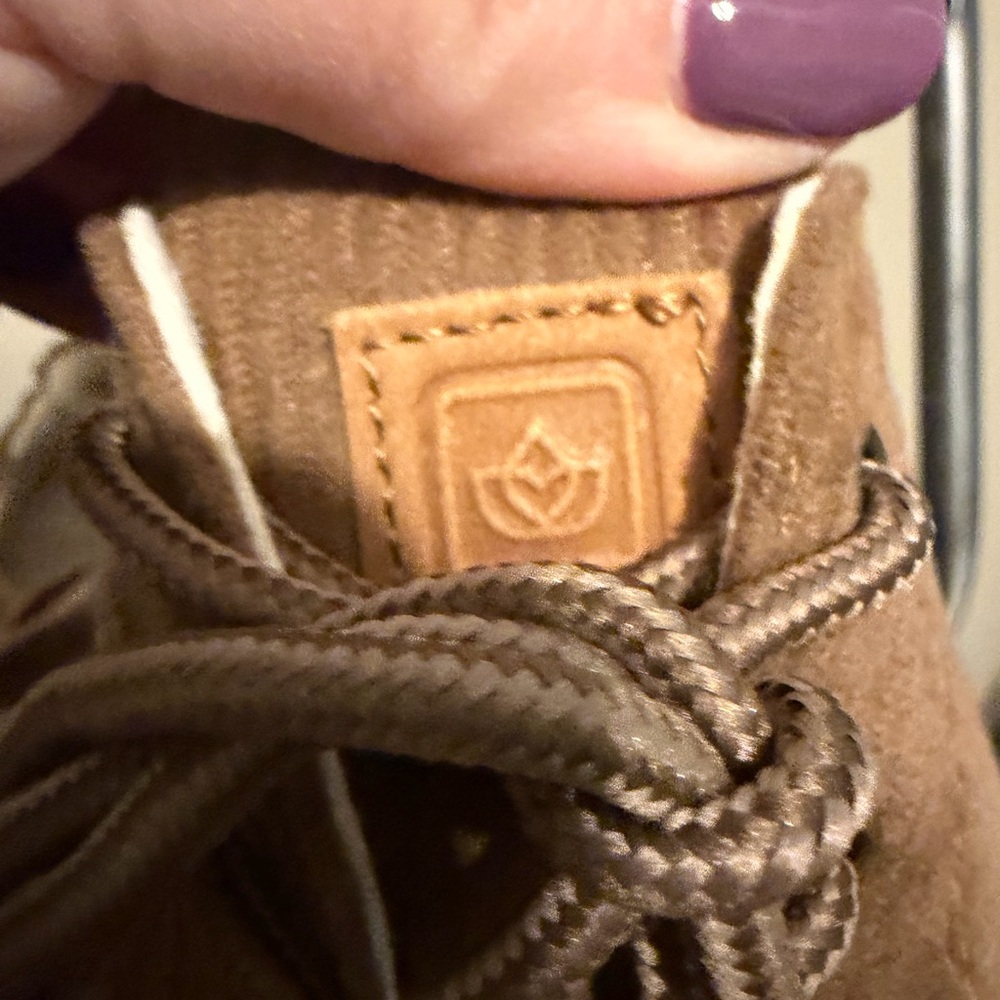 Spenco Santa Clara Cozy Sneakers Brown Corduroy Comfort Orthotic Lace Up Sz 11 - Picture 4 of 10